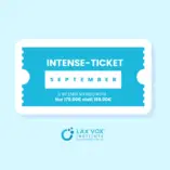 INTENSE-TICKET September