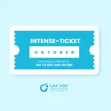 INTENSE-TICKET Oktober
